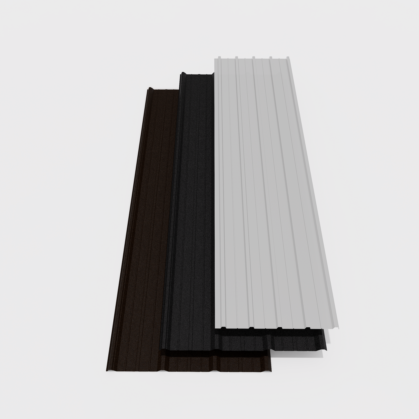 Cladding: Rust Resistant Stone Coated Steel OR uPVC