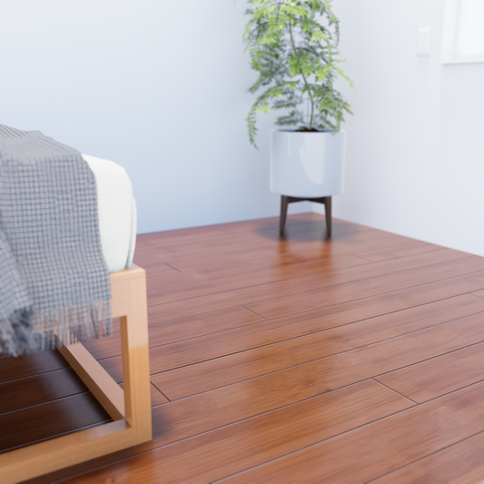 Flooring: Solid Engineered Bamboo (planks)